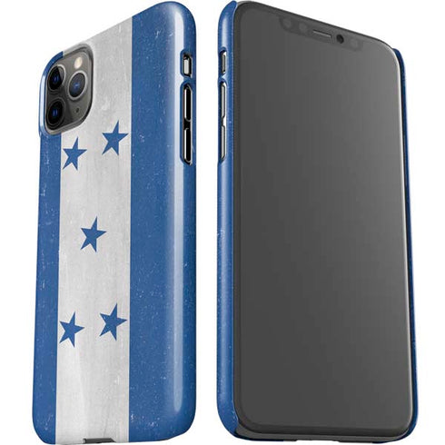 Honduras Flag Distressed iPhone 11 Pro Max Lite Case